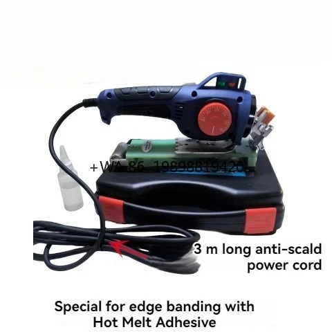 

Wood and PVC Adjustable Temperature Manual Woodworking Banding Equipment Portable Self-Adhesive Edge Bander Machine for