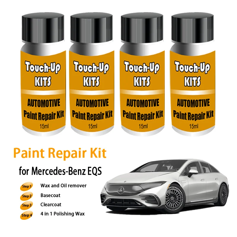 

Car Paint Repair Kit for Mercedes-Benz EQS Touch-Up Set Paint Scratch Remover Automotive Paint Care Accessories Black White