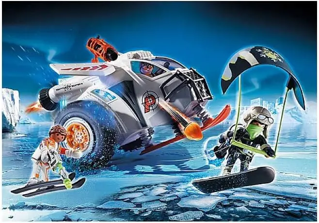 

Top Agents V Spy Team Snow Glider, with Light and Sound Effects, for Children Ages 6+