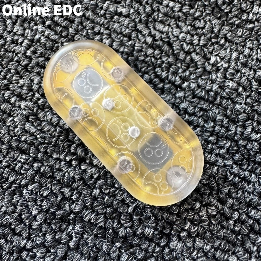 Gebruikt EDC Speelgoed DZ PC TOPB Originele Ontwerpen Fidget Slider Stress Relief Speelgoed Push Slider Fidget Speelgoed Voor Volwassenen