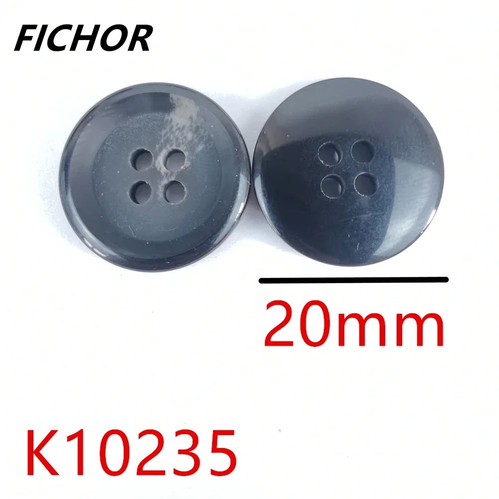 20pcs 20mm 4 Hole Buttons Sewing accessories Size Complete for clothing Decorative Plastic Buttons Handmade DIY