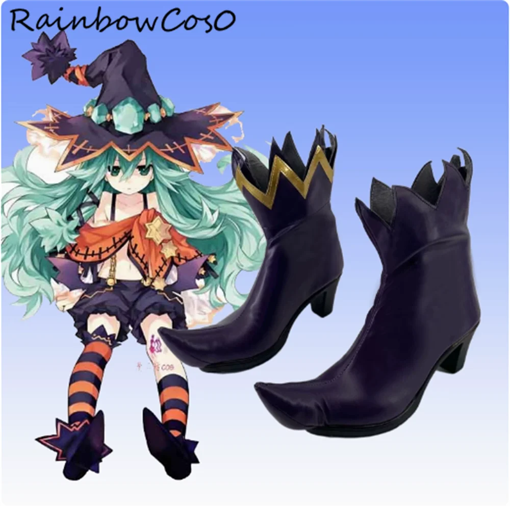 

Natsumi DATE A LIVE Cosplay Shoes Boots Game Anime Halloween Christmas RainbowCos0 W4617