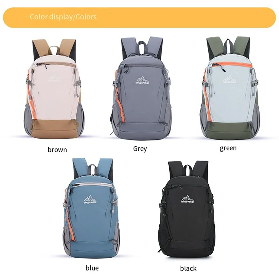 حقائب سفر خفيفة الوزن، وحقائب ظهر لكل من الرجال والنساء، وحقائب المشي لمسافات طويلة وتسلق الجبال، وحقائب مدرسية للطلاب