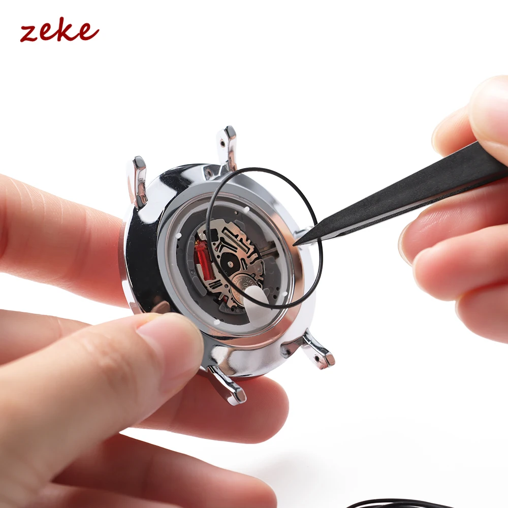 أدوات إصلاح الساعة المهنية ساعة مانع التسرب ساعة ختم حلقة مطاطية مقاوم للماء O-حلقة ساعة أجزاء مجموعة أدوات ساعة الملحقات #3