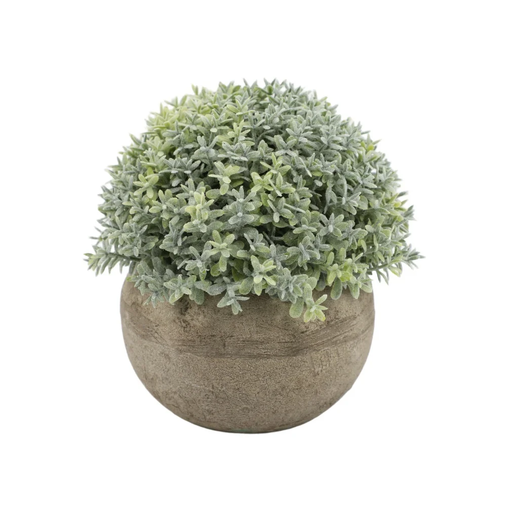 for mini indoor potted plants made of paper pulp natural green decor for desks and shelves  for mini indoor potted