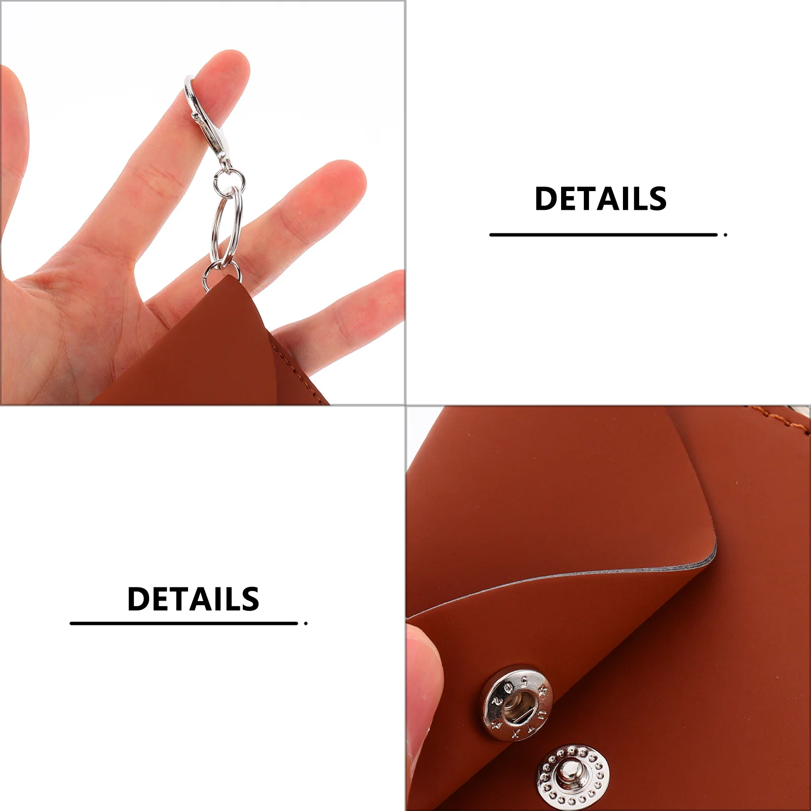 

1Pcs Lightweight PU Mask Storage Bag Portable Dustproof Holder Clip Hanging Buckle for Travel Outdoor Mask Storage Bag