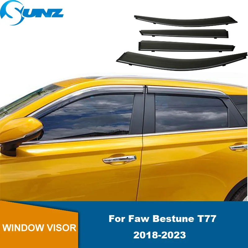 

Window Visor For Faw Bestune T77 Bestune T77 Pro 2018 2019 2020 2021 2022 2023 Car Accessories Rain Guard Deflector Windshield