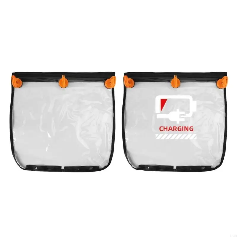 

W8KD EVs Port Weather Shielding Suction Cup Secured Water Resistant Electric Vehicles Charging Port Rainproof Cover