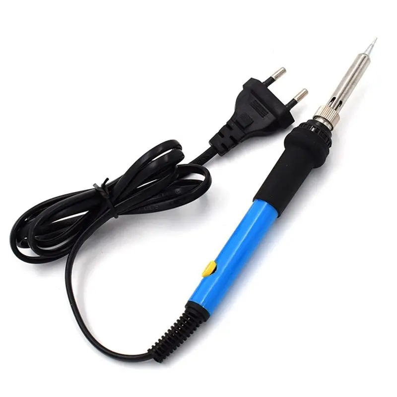 A24I Electric Soldering Iron Tool Set Internal Heating Type Temperature Regulating Electric Luo Iron Welding Pen Set EU Plug
