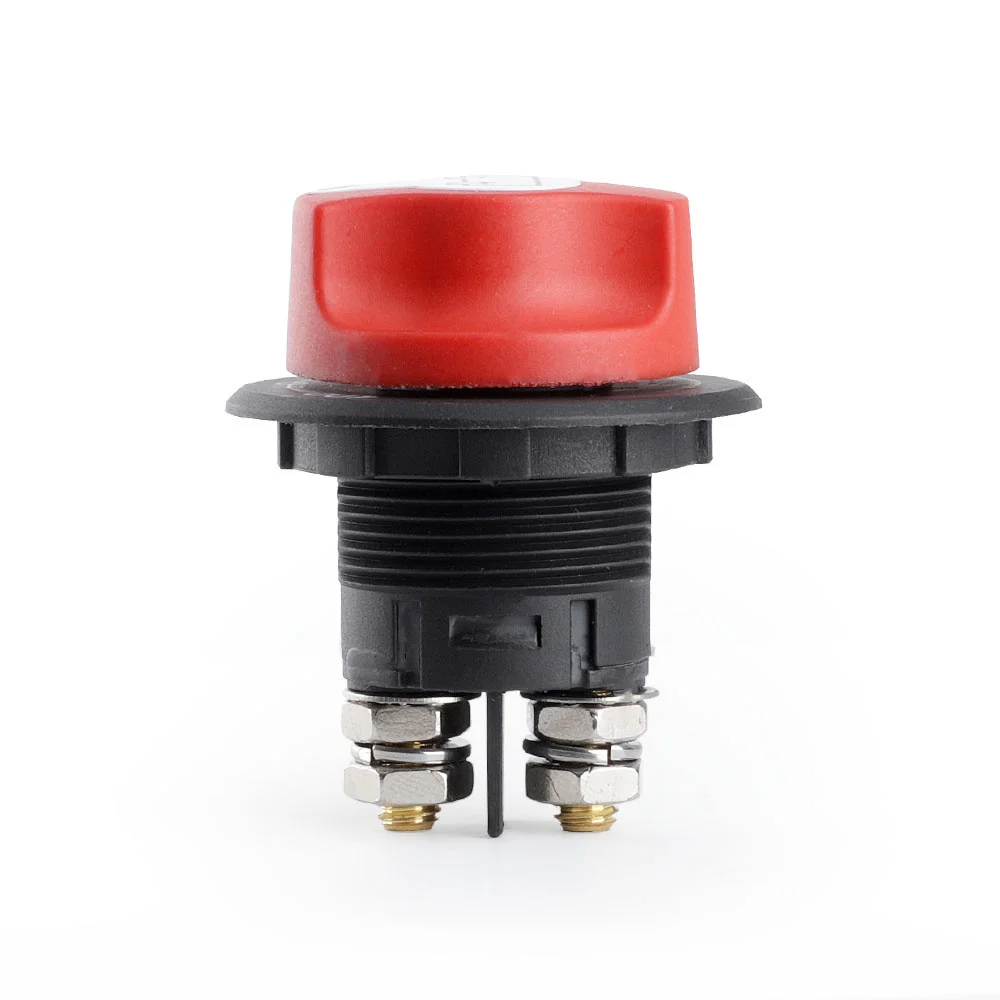 50A 100A 200A 300A DC 12V Batterietrennschalter 12V Batterie-Stromkreisschalter Trennschalter-Set für LKW, Auto, Motorrad, Boot – Detail 14