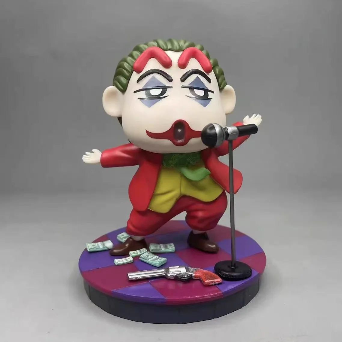 Anime Crayon Shin-chan Action Figure Shin-chan Cos Joker Figuras Toys Manga Kawaii Doll 13.5cm  Ornaments Gift Collection Model