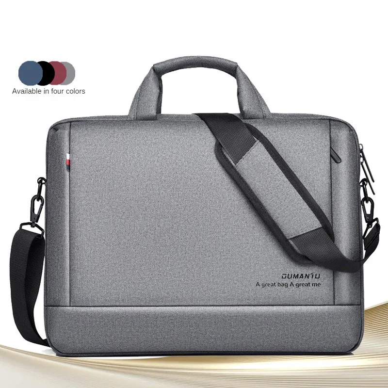 Maleta de negócios grande capacidade portátil arquivo pacote Laptop Bag Travel Handbag do homens