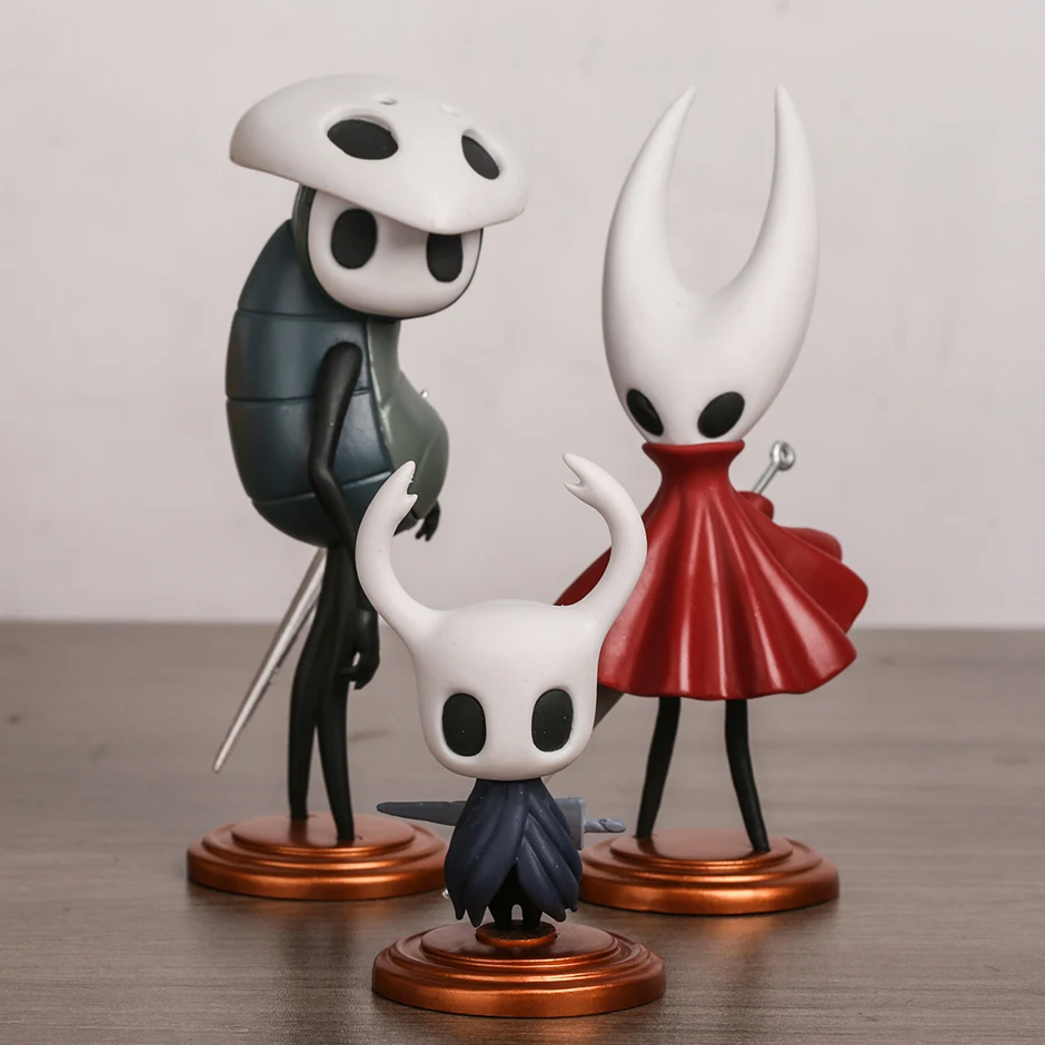 

Hollow Knight Silksong Hornet Quirrel Decorations Figure Dolls Toys Collection Gift 3pcs/set