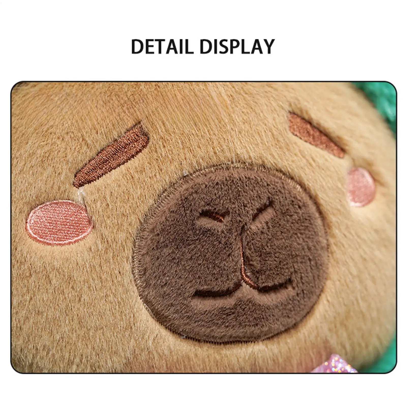 

For Christmas Capybara Plush 15.8 Inch Soft Pillow Stuffed Animal Plush Toys For Kids Adults Girls Boys Girlfriend Christmas