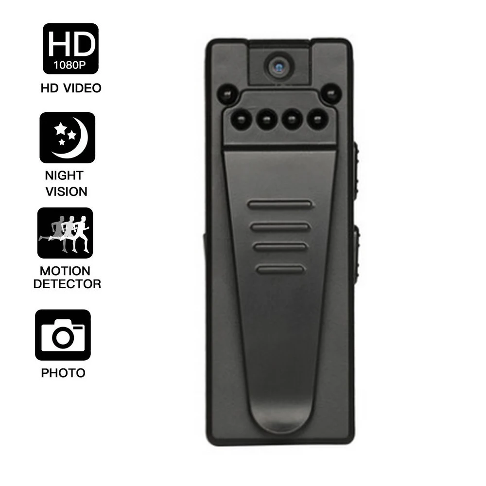 Vandlion A7 Body Camera Night Vision Motion Detection 500mAh DVR Sports DV One button to Record Video Small Camera Webcam