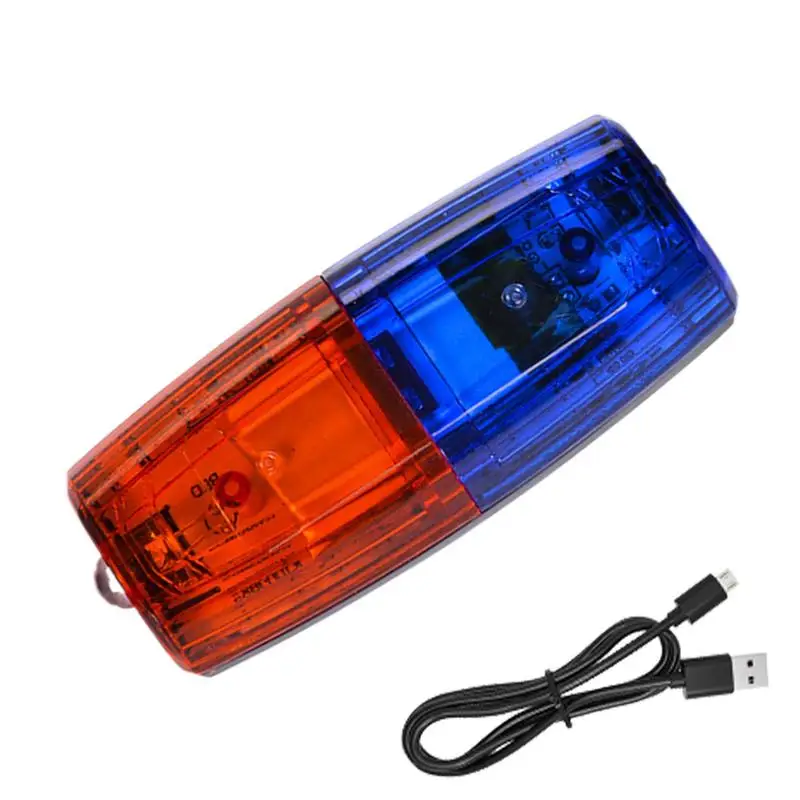 Shoulder Flashing Light Night Riding Safety Lights Security Signal Light For Outdoor Rescue Traffic Guidance Cycling Red Blue