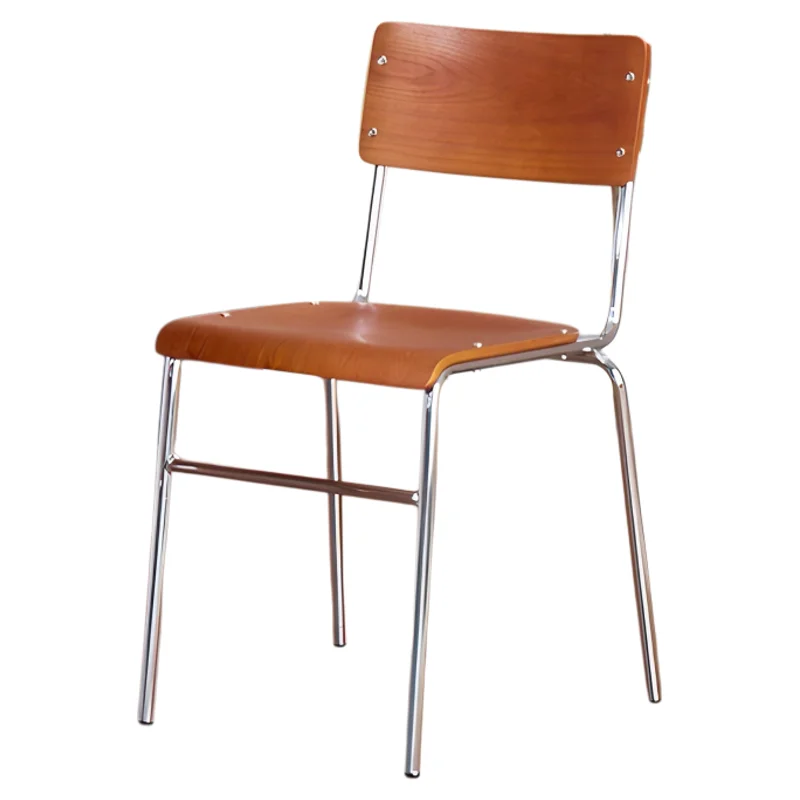 

Household living room solid wood backrest chair minimalist dining room dining chair canteen dining room special chair
