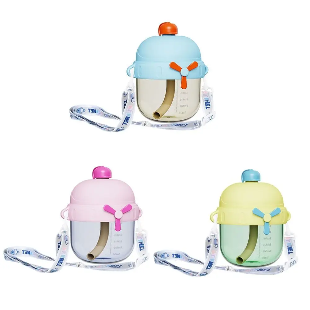 

Portable 300ml Baby Feeding Bottle Drop Resistant Creative Baby Drinking Cup Cute Wide Caliber Toddler Milk Cup Outdoor