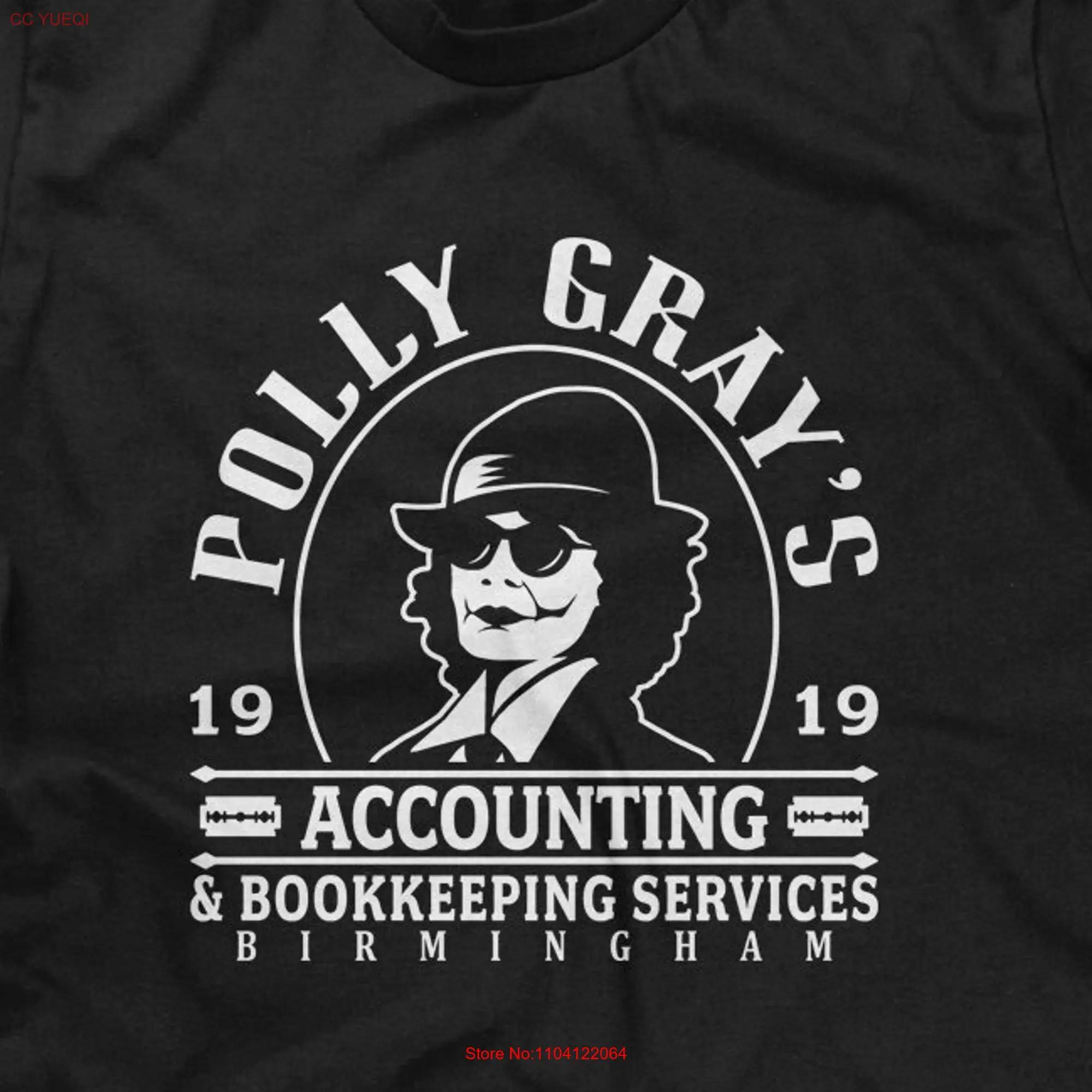 Polly Gray's Accounting Bookkeeping Services Mens T shirt or Funny Pop Culture long or short sleeves