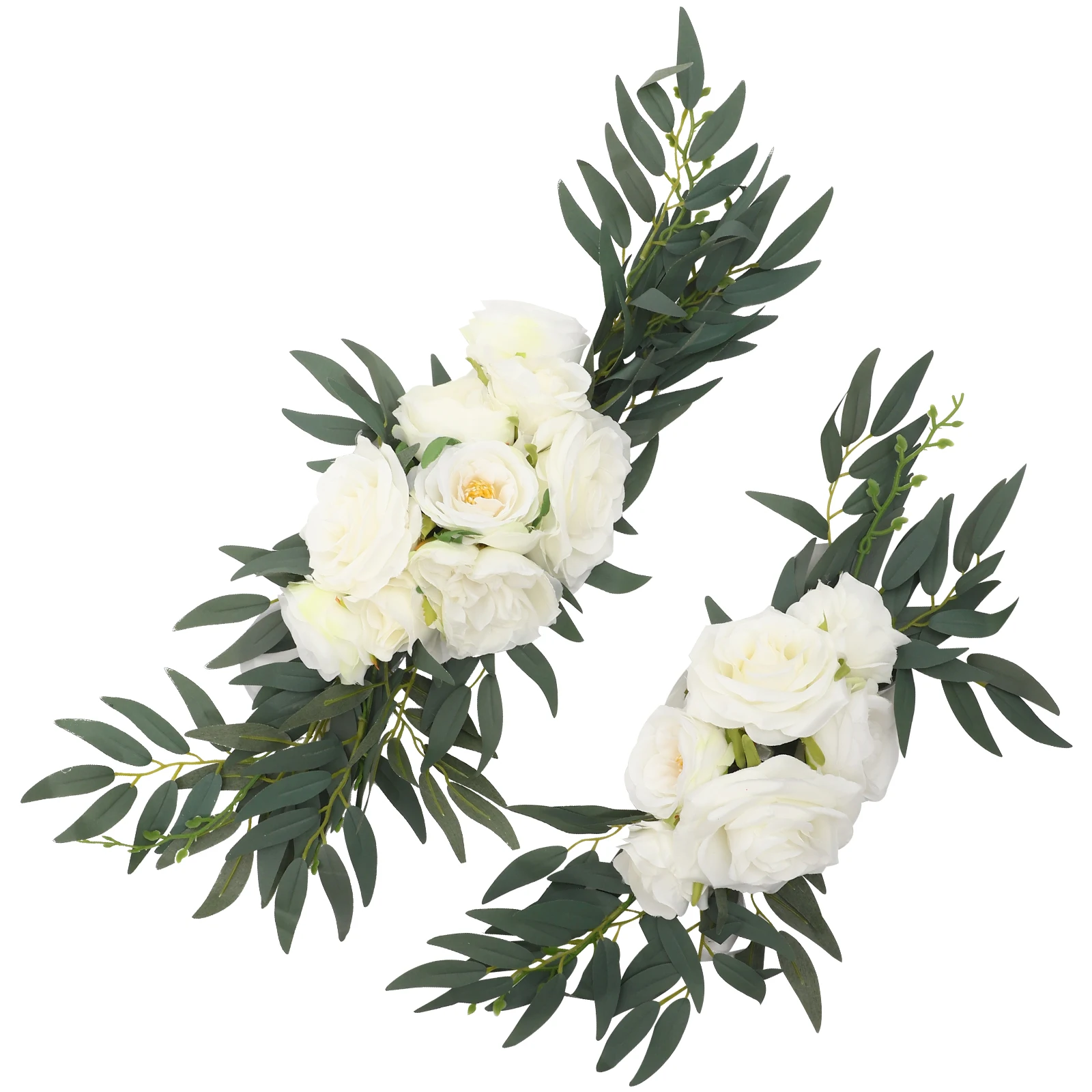 

Artificial Flower Garland Decor Wedding Arch Banquet Fake Flowers Wedding Arch Flower Home Office Decor Arrangements Sets