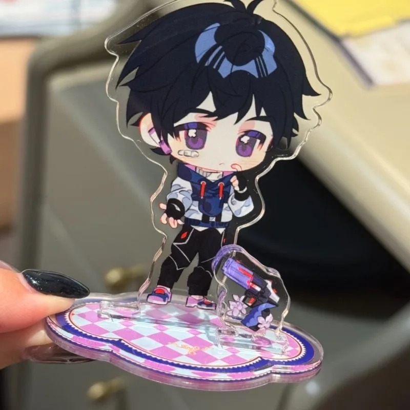 VALORANT أنيمي لعبة حامل نموذج لوحة أرقام Iso الاكريليك الدائمة صديق هدايا عيد ميلاد لوحة زخارف مكتب نموذج جمع اللعب #1