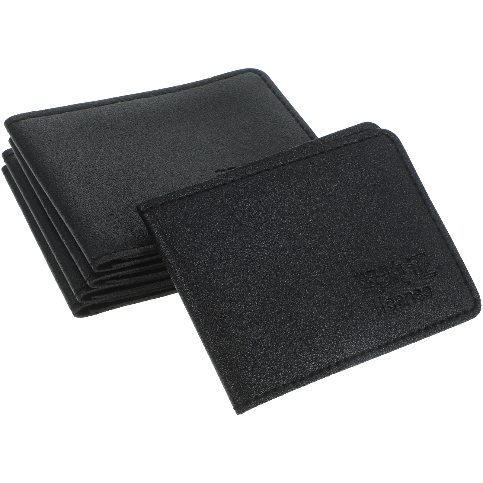 

Набор из 5 чехлов для водительских прав, вместительных обложек для ID-карт, удобных органайзеров для кредитных карт и паспортов для мужчин и женщин