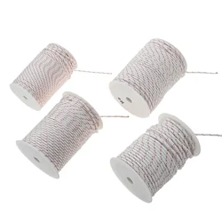 50/100M Nylon Pull Starter Rope Recoil Engine Start Cord for Trimmer Cutter Chainsaws Lawn Mower Engine 3/3.5/4/5mm Diameter