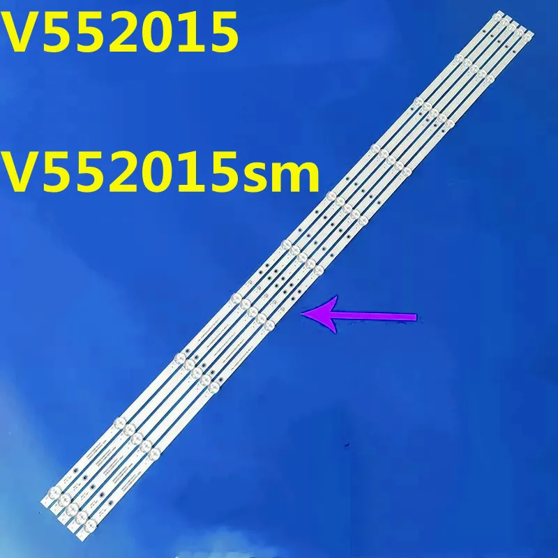 5PCS LED Backlight Strip 10lamp for V552015 V552015sm