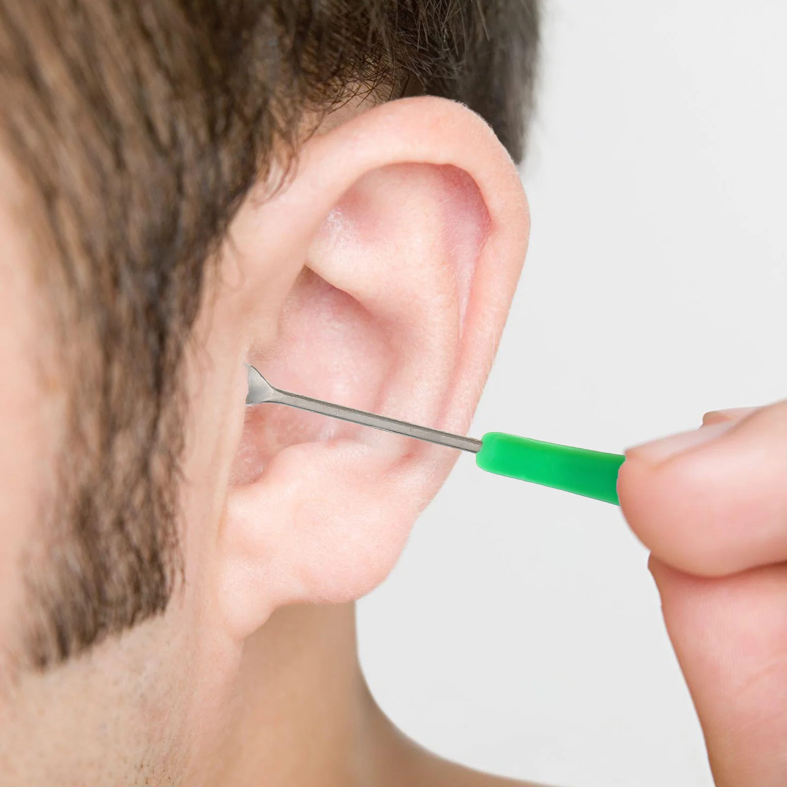 200 قطعة أدوات إزالة شمع الأذن دائم مكافحة الصدأ الفولاذ المقاوم للصدأ نظرة الأذن تنظيف عدة المنزلية الفقرة العصي استخدام آمن مريح