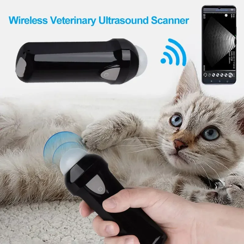 Wireless Veterinary Ultrasound Scanner New Portable Mechanical Pregnancy Test Handheld Ultrasound Machine Pig Sheep For Andorid