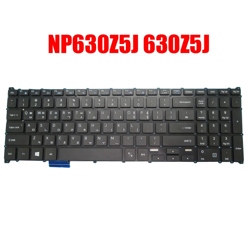 

Laptop Keyboard For Samsung NP630Z5J 630Z5J Korea KR Without Frame Black New