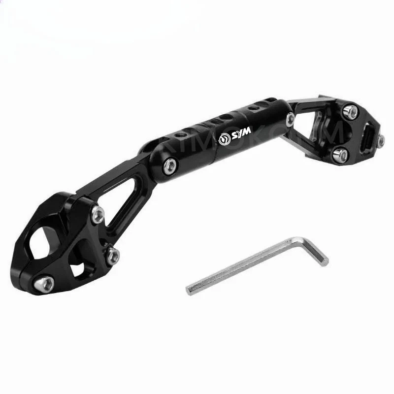 Motorcycle Crossbar Handlebar Extender Light Lamp Bracket Phone Stand GPS Holder For SYM CRUISYM 150 JET 14 X 125 150 X125 X150