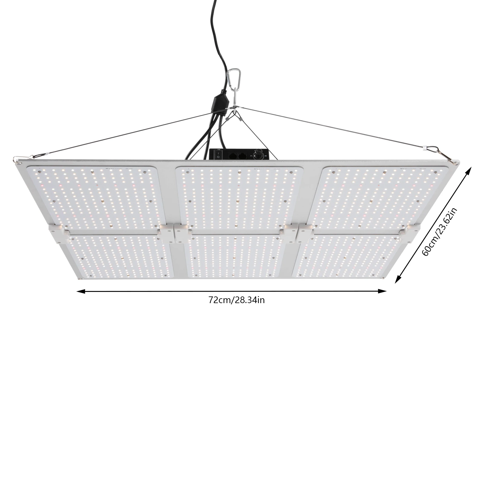 

LED Grow Light Indoor Grow Lamp Waterproof Board Panel Full Spectrum For Greenhouse Plants Flower Bloom Grow Tent