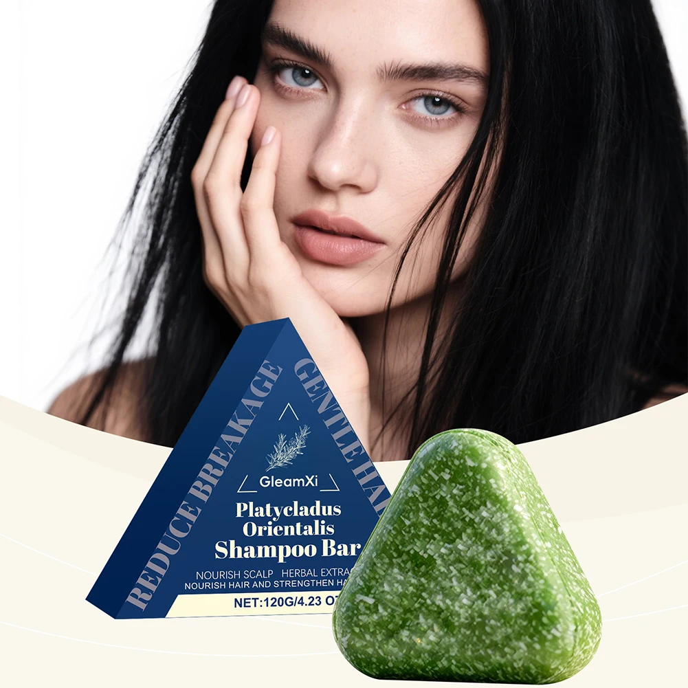 

120 г. Твердый шампунь против выпадения волос с экстрактом платикладуса восточного: натуральные растительные экстракты для бережного ухода за волосами и кожей головы, для естественной красоты.