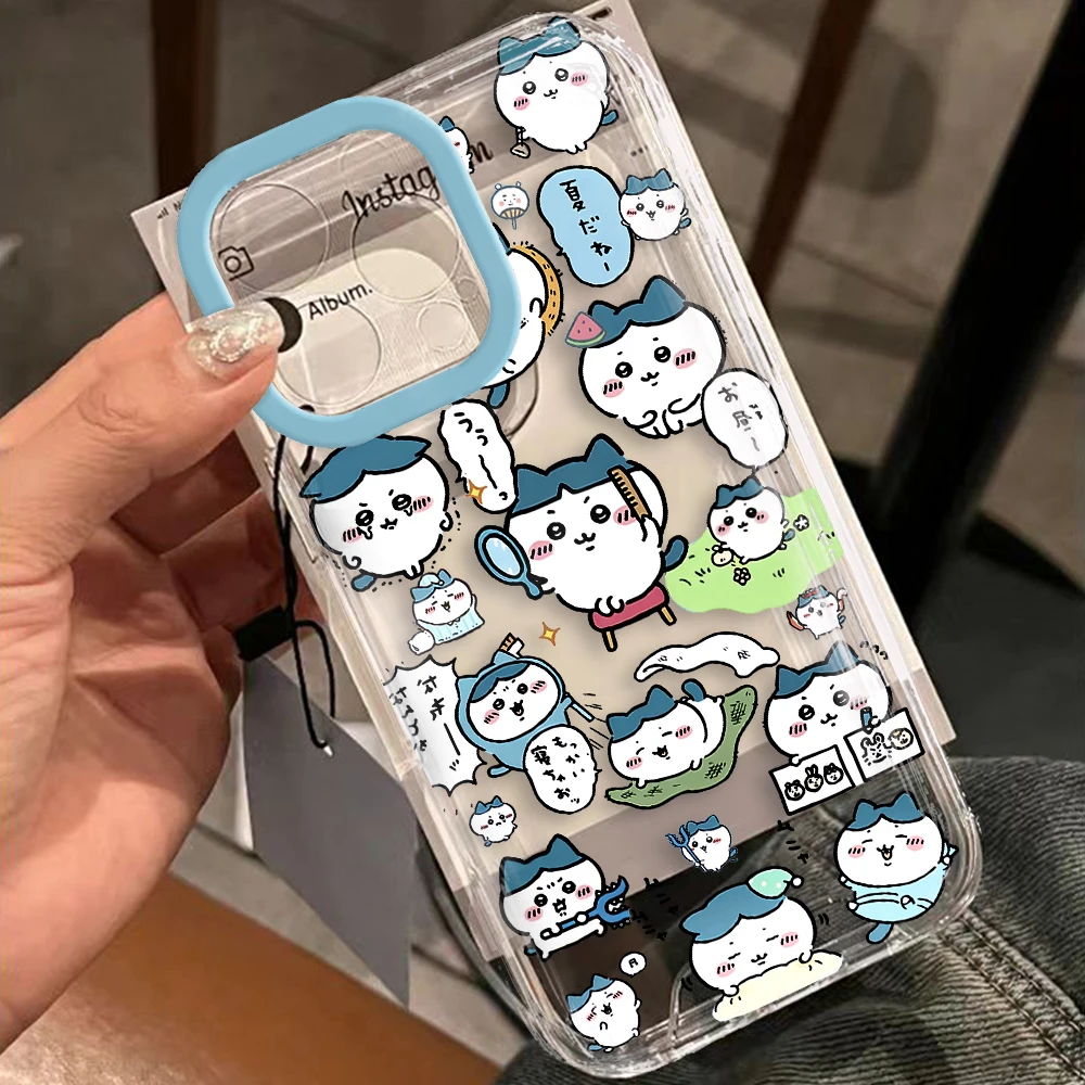 Japan comics Cute Chiikawas Clear Space Etui na telefon do Vivo T1 V15 V23 V23E V25 V27 V29 V29E V30E V40 5G Pro Transparent Cover