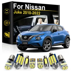 For Nissan Juke 2011 2012 2013 2014 2015 2016 2017 2018 2019 2020 Accessories Car Interior LED Light License Plate Lamp Canbus