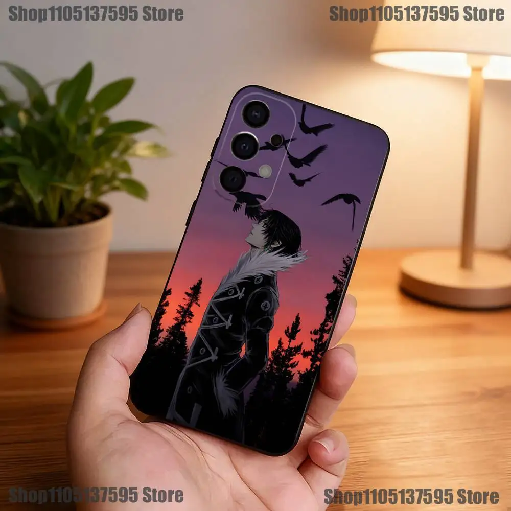 Чехол для телефона C-Chrollo L-Lucilfer для Samsung S25, S24, S21, S22, S23, S30, Ultra, S20, Plus, Fe, Lite, 5G, черный чехол