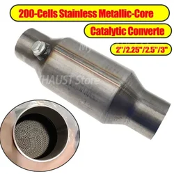 200CPSI Catalytic Converter Metal Core Honeycomb Exhaust Filter 2