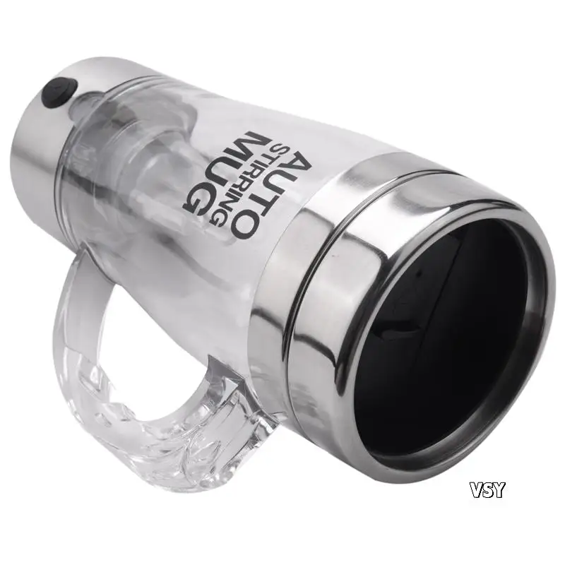 4X Self Stirring Mug Automatic Electric Lazy Automatic Coffee Mixing Tea Mix Cup Travel Mug Double Insulated Thermal Cup