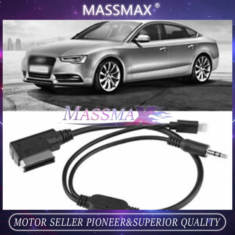 For Audi VW iPod iPhone 6S Music Interface Adapter Cable Cord CY001