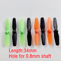Propellers Blades Wings 34mm 4pcs For Mini UFO Induction Aircraft R/C Flying Ball Drone Flying Saucer Toy Spare Parts