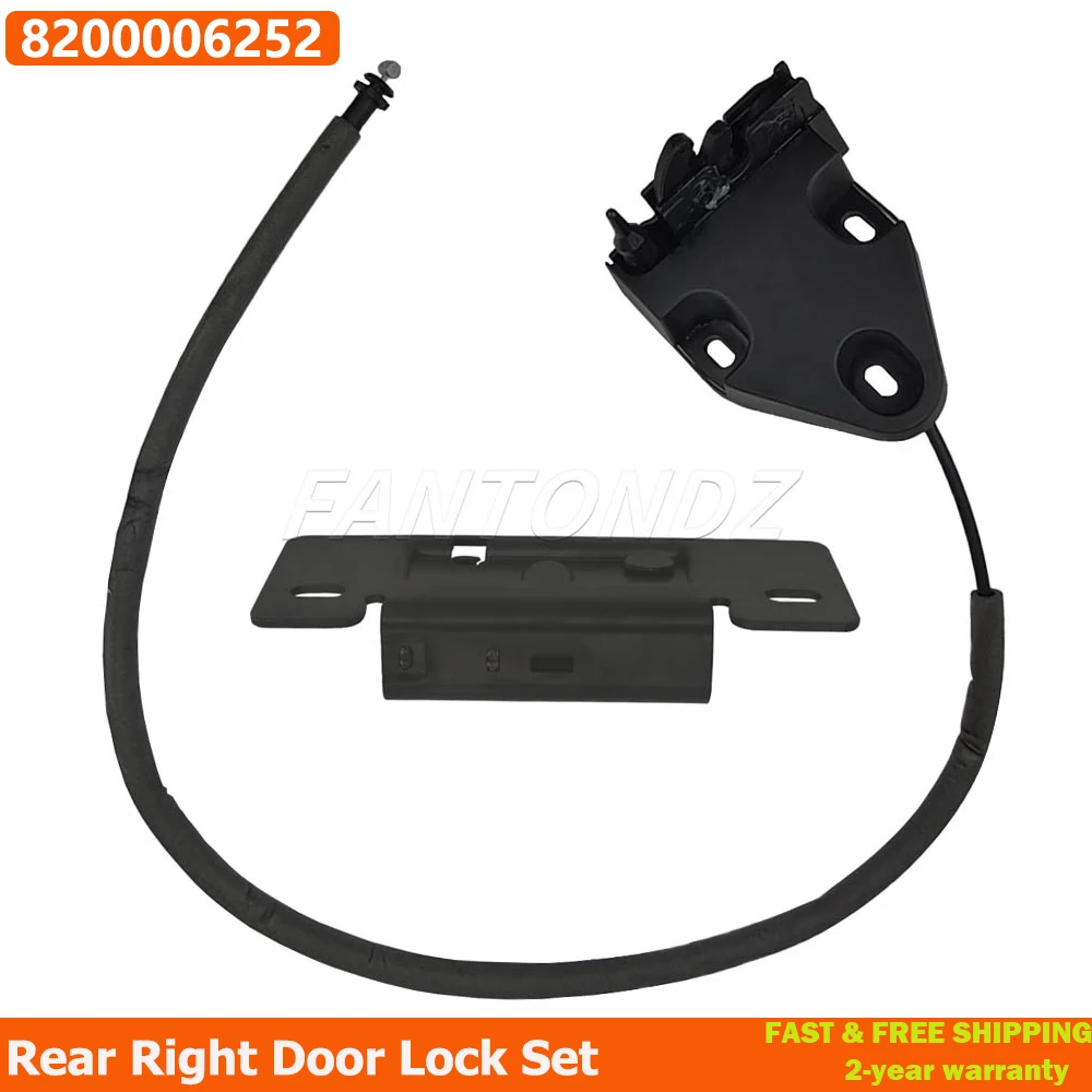 Rear Right Door Lock Set For RENAULT TRAFIC OPEL VIVARO TALENTO 8200006252 Auto Accessories