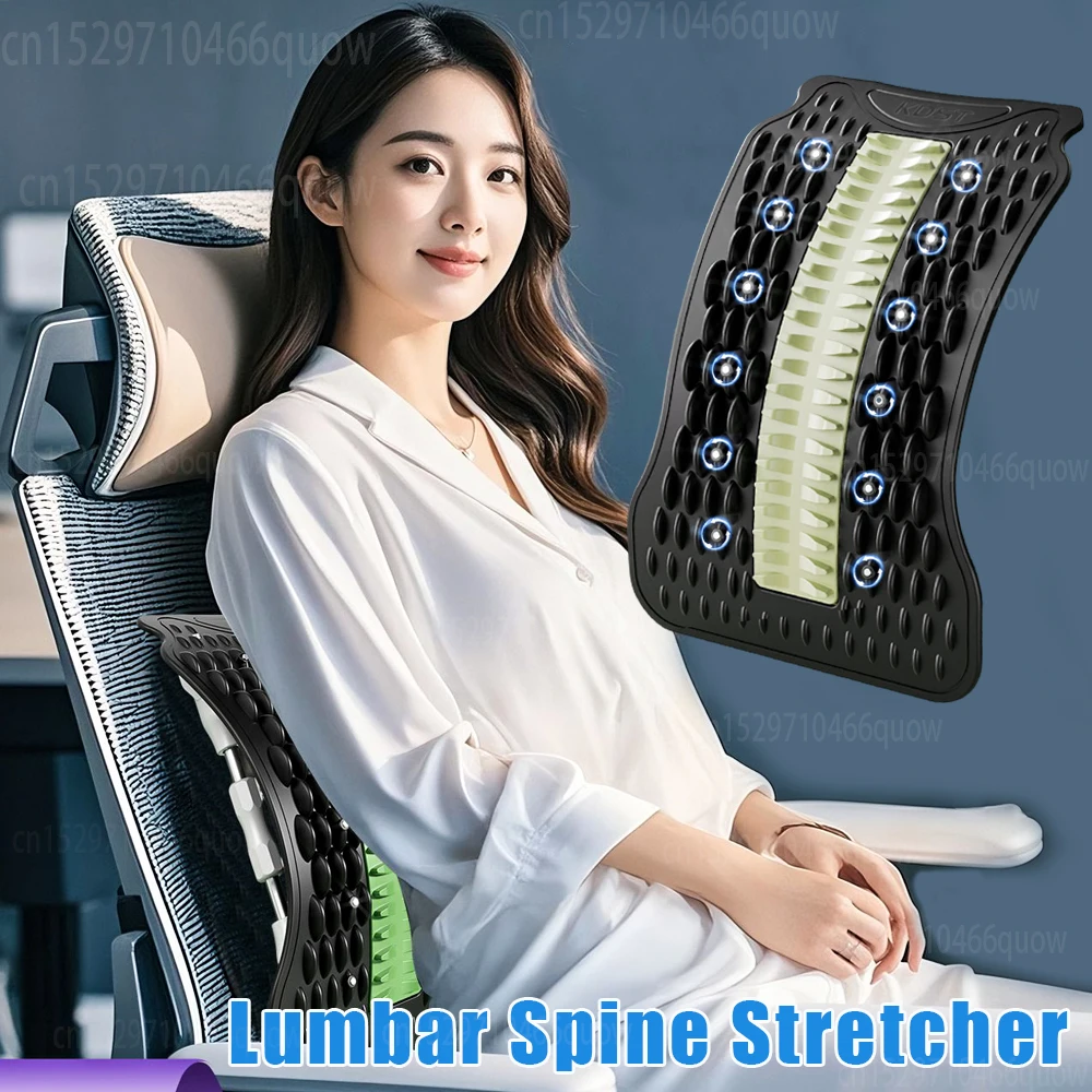 

12 Magnets Back Strecher Lumbar Vertebrae Relaxer Humpback Spine Correction Shaping Back Pain Relief Stretching Relaxation
