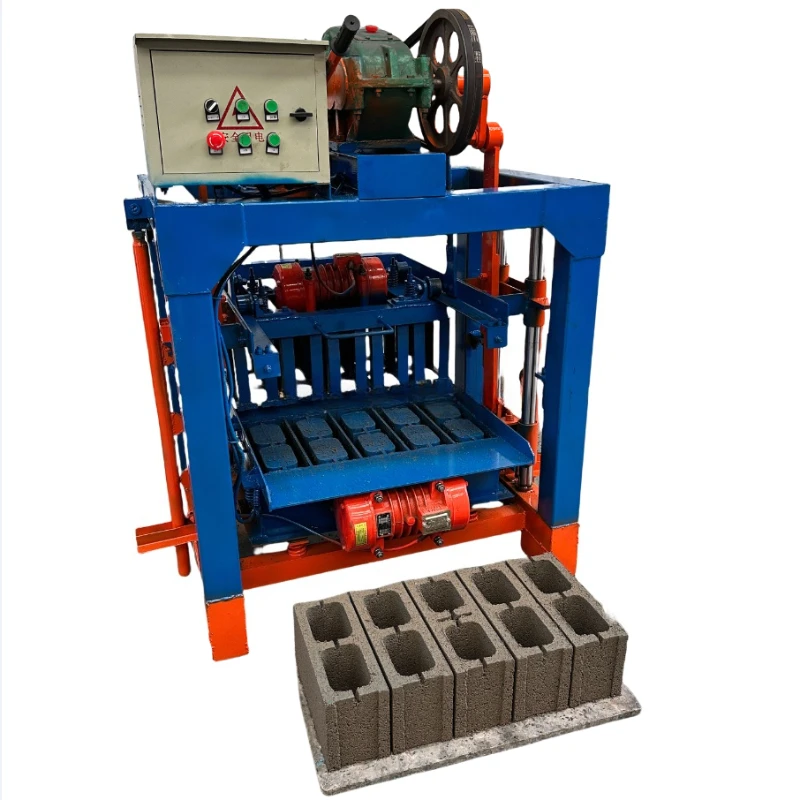 Brick Making Machine Style Concrete Block Cement Clay Interlock Manual Red Mud Bricks Making Machinery Automatic