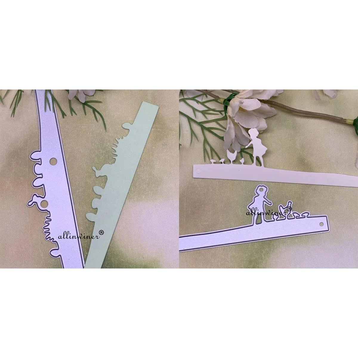 

New Easter rabbit Grass edge Metal Cutting Dies for DIY Scrapbooking Album Paper Cards Decorative Crafts Embossing Die Cuts