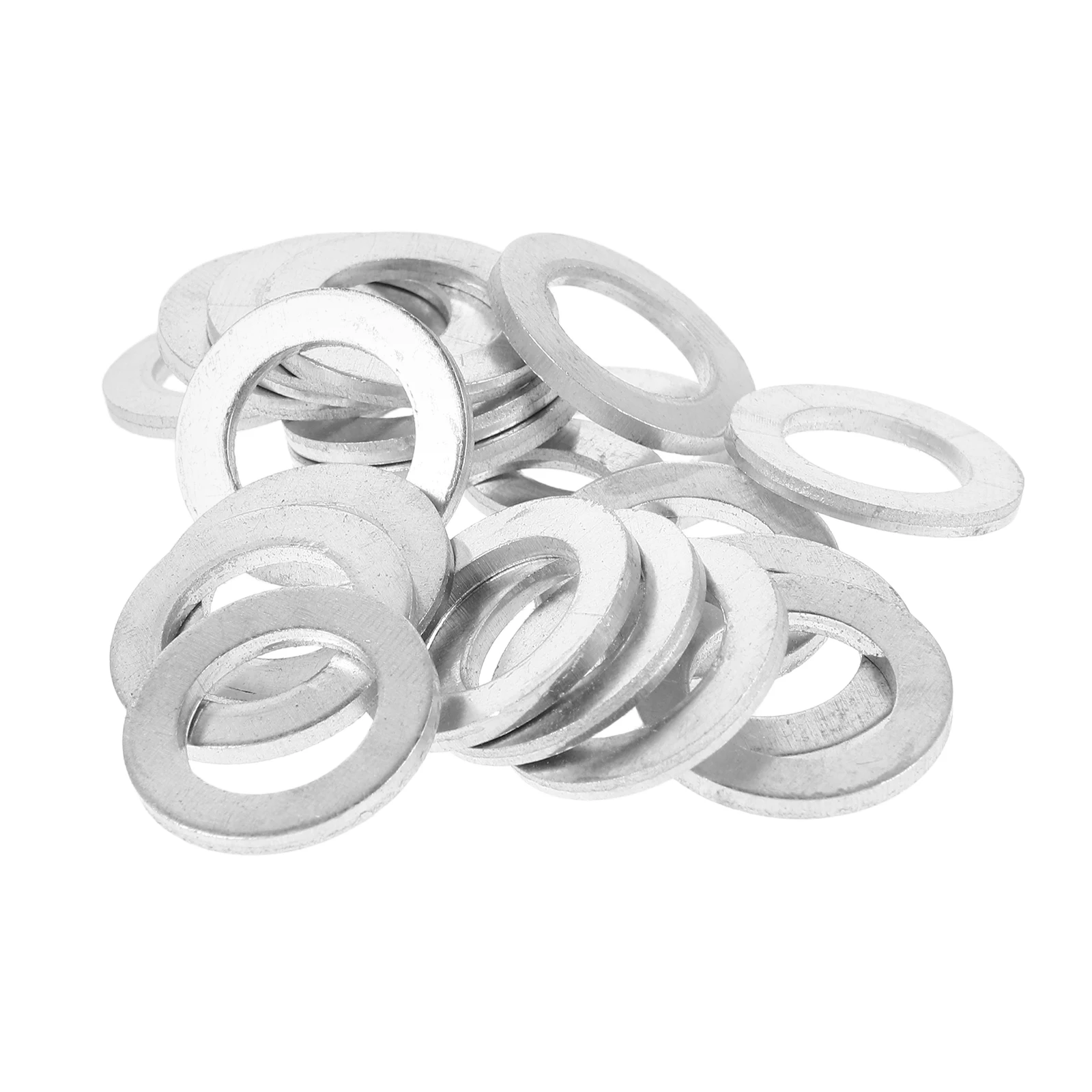 

20pcs Durable Engine Oil Drain Plug Gaskets Leakproof Sealing Replacement For Automotive Marine Atv Fits Various Engine Models