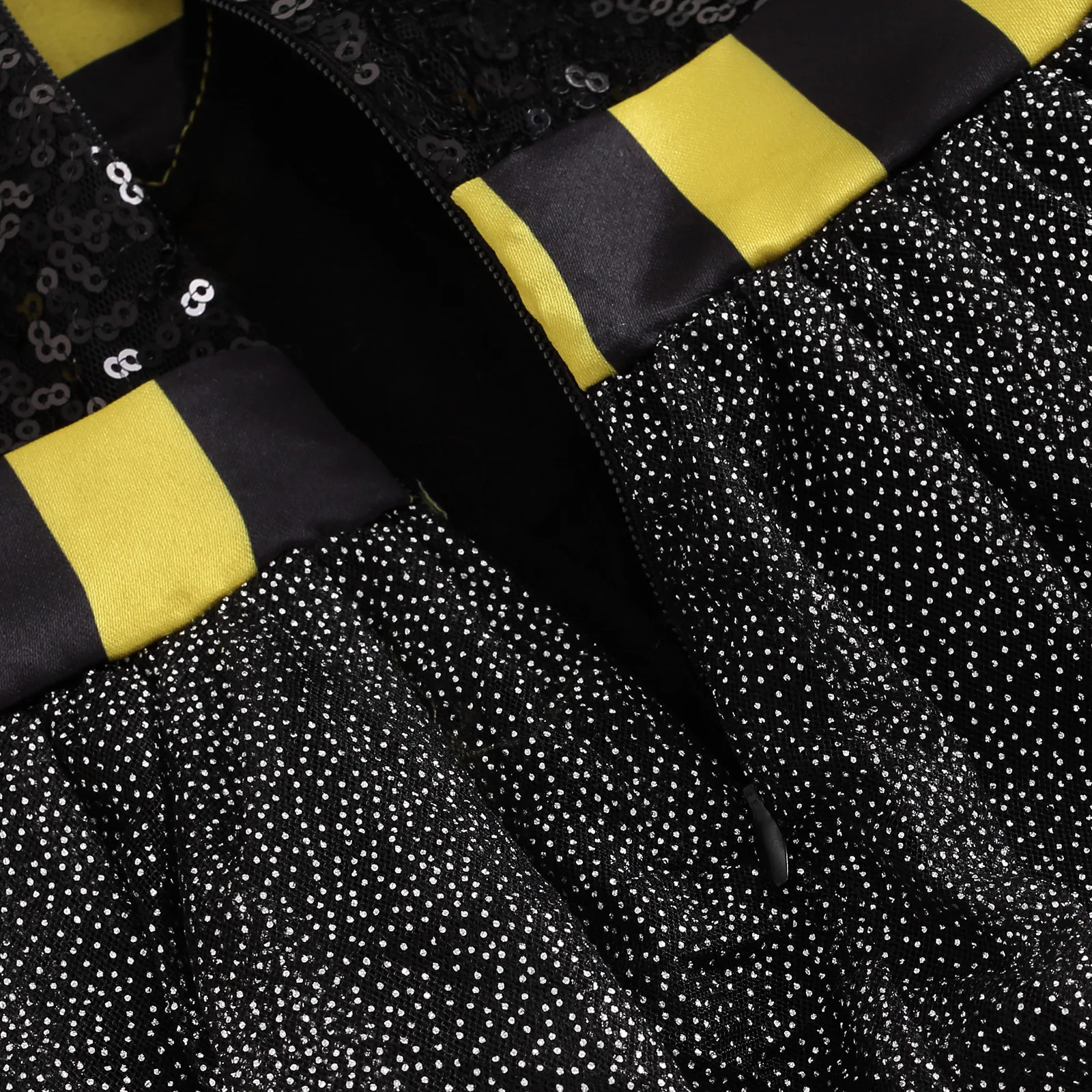 ชุดเดรสฟักทองตาข่ายสำหรับเด็กผู้หญิงชุดเดรสปาร์ตี้พิมพ์ลายแมวสีดำการ์ตูนสำหรับเด็กก่อนวัยเรียนเครื่องแต่งกายวันฮาโลวีนแขนพองสำหรับเด็ก