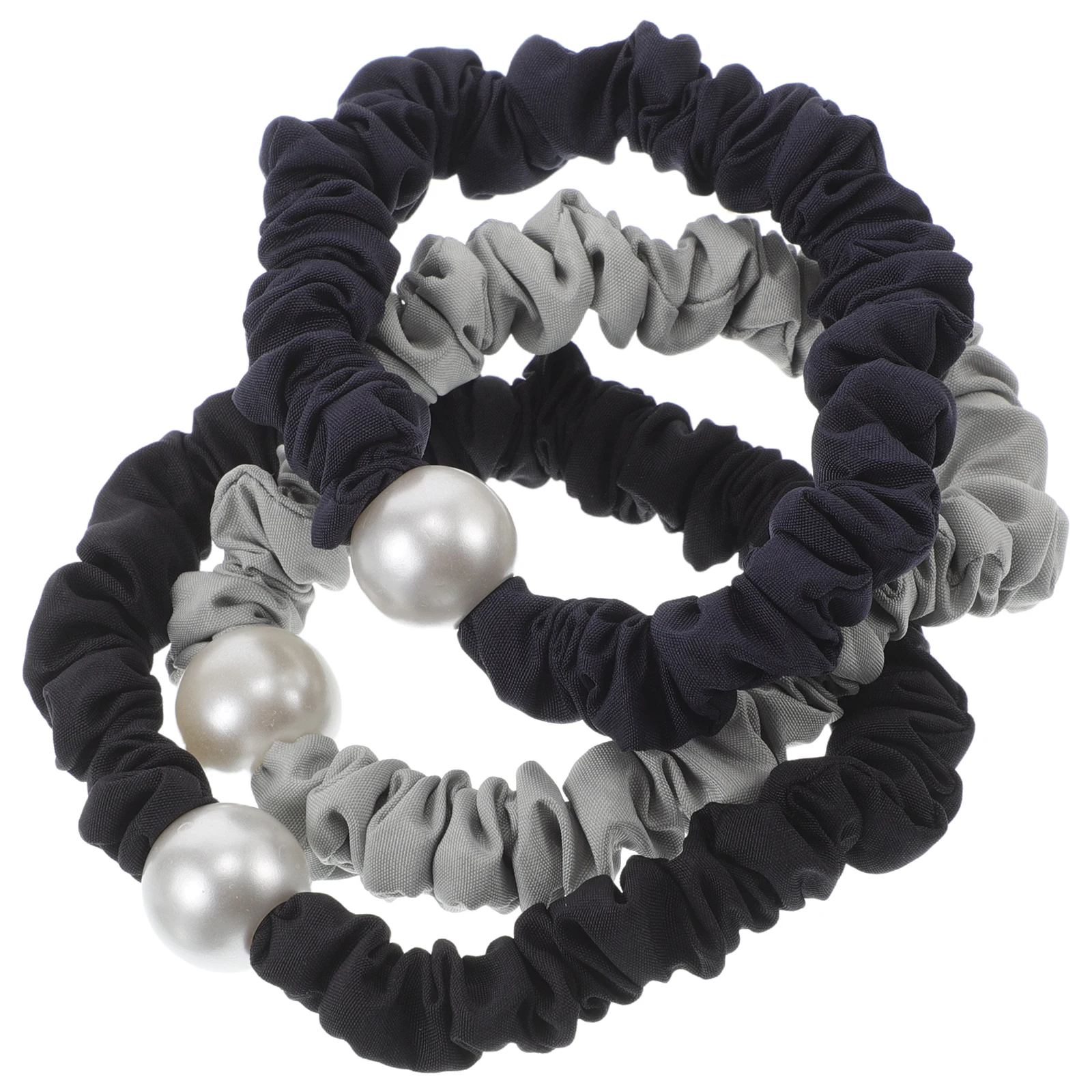 

3 Pcs Hair Ties Boho Scrunchies Fashion for Women Elastic Ponytail Holders Bands