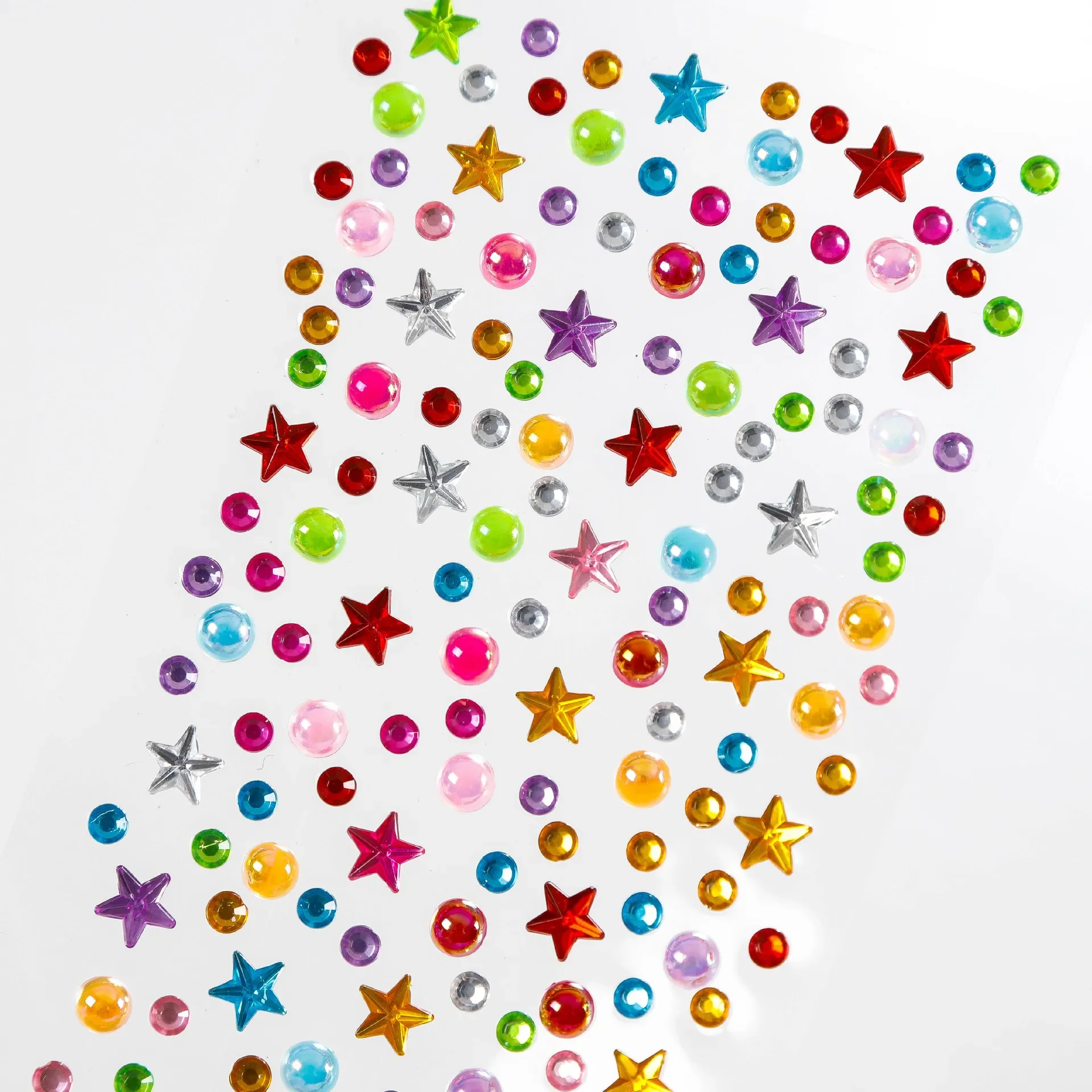 DIY Color Rhinestones Crystal Acrylic Tattoo Sticker Children\'s Stage Show Eyes Face Makeup Decoration Tools Phone Drill Sticker