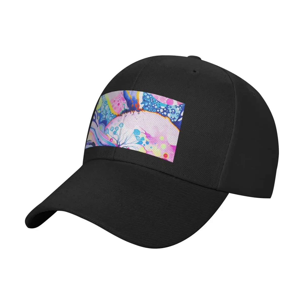 

Infinite Flare - Watercolor Painting Baseball Cap Sunscreen hats for men beach hat Women Beach Fashion Men's